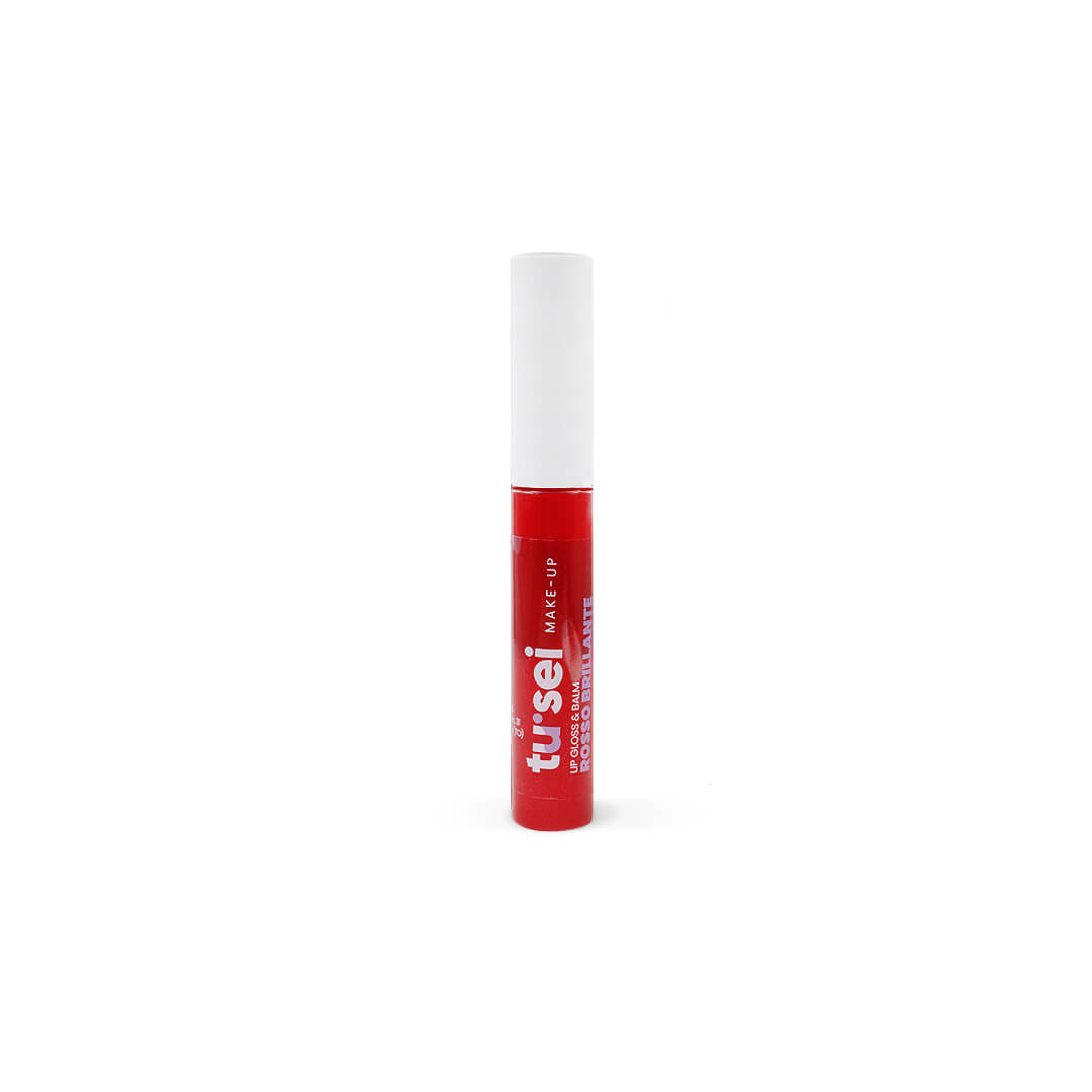 Lip gloss rosso brillante - effetto glamour luminoso labbra 8ml Tu Sei