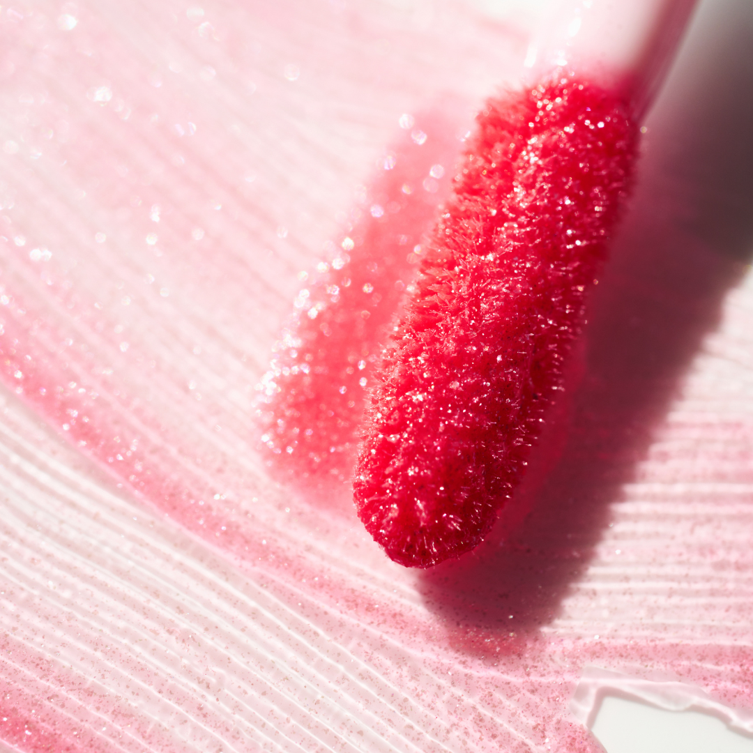 Texture gloss bordeaux glitterato - finish luminoso e brillante labbra