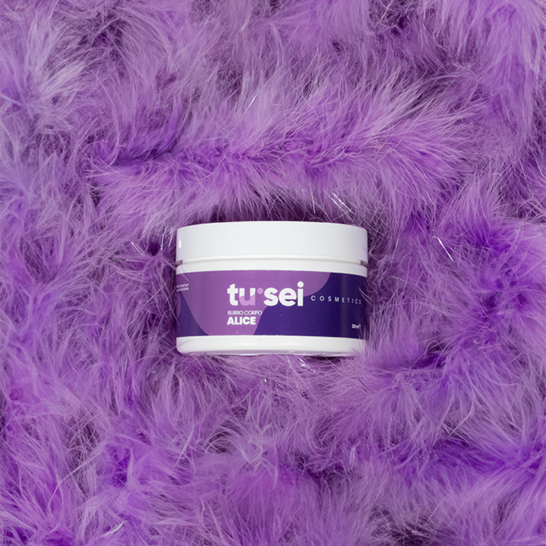 Packaging burro corpo Alice - cosmetici naturali made in Italy