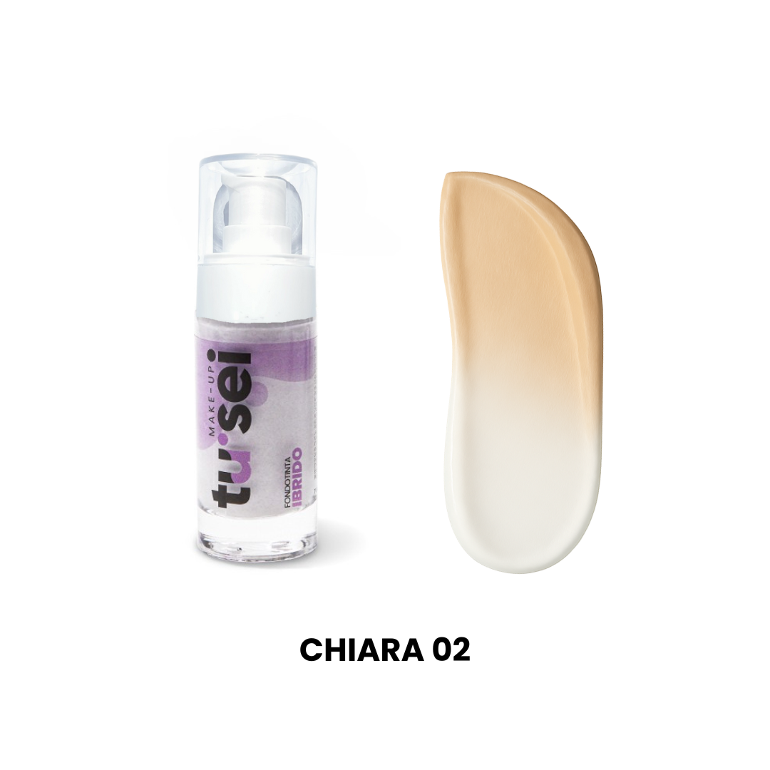 Packaging fondotinta ibrido - cosmetici makeup naturali made in Italy